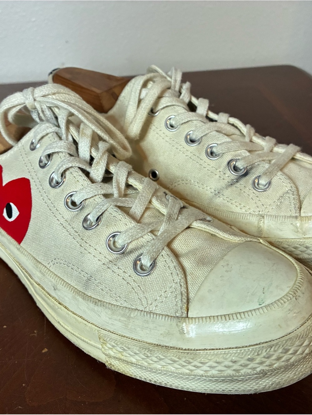 Comme des Garçons Play x Converse Chuck 70 Low Milk Men’s 9 Women’s 11